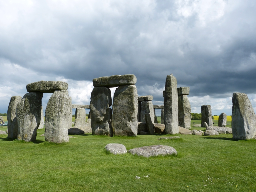 Stonehenge Salisbury Plain Wiltshire, England